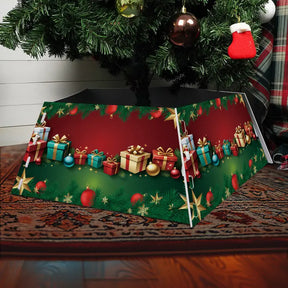 Saia Árvore de Natal Base PVC Encaixe 55x42x25cm