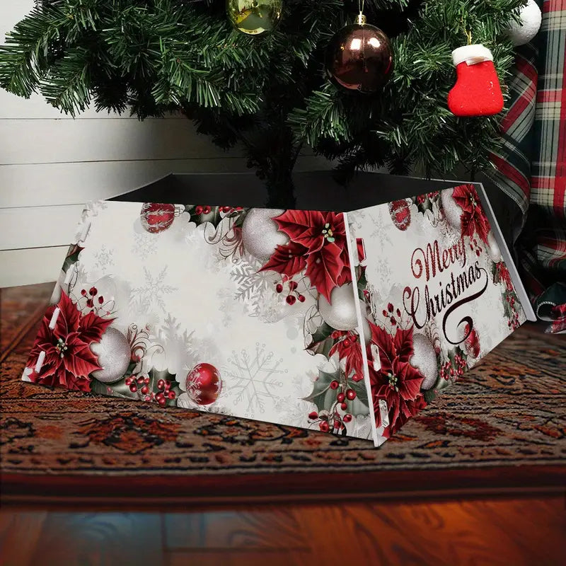 Saia Árvore de Natal Base PVC Encaixe 55x42x25cm