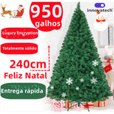 Árvore de natal Pinheiro e Tradicional 950 galhos